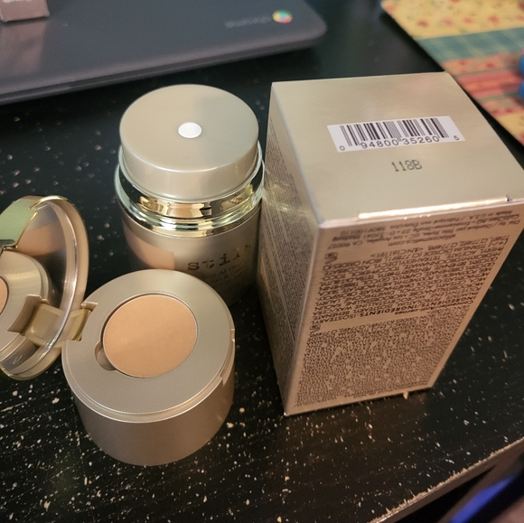 STILA Stay All Day Foundation & Concealer NIB 10 GOLDEN - Picture 7 of 9